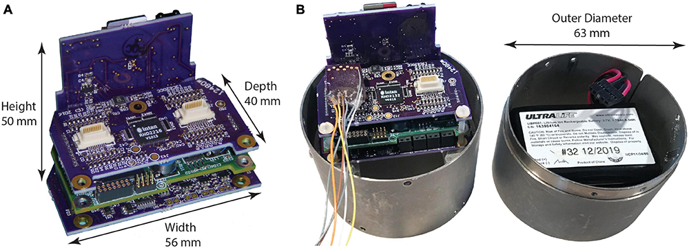 Neurochip3 autonomous bidirectional brain-computer interface hardware boards and enclosure