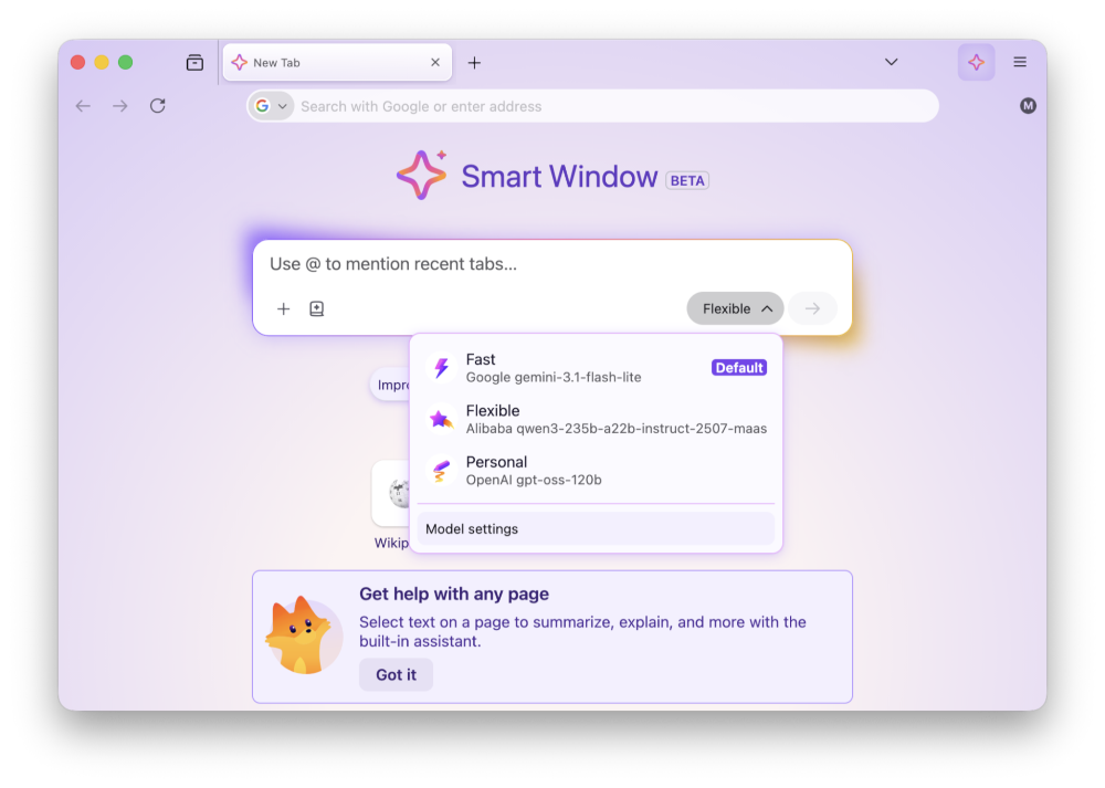 Firefox додає Mistral Small 4 у Smart Window: Mozilla робить ставку на вибір AI та приватність