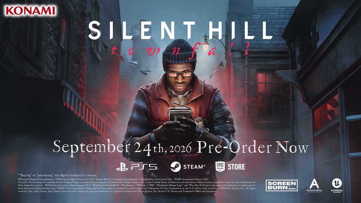 Промо-постер Silent Hill Townfall